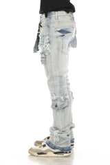Stacked Flare 7 PKT  Stacked Flare (JKT - LT BLUE)