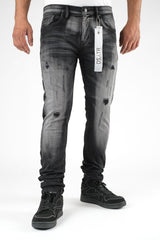SUPER STRETCH DENIM - SLIM FIT - BLACK