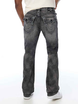 RICKY ROPE STITCH FLAP STRAIGHT JEAN (Greymouth Wash)