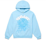 Sp5der Web Hoodie (Sky Blue)