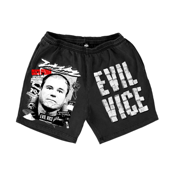 EVIL VICE CHAPO SHORT BLACK (S25-38)