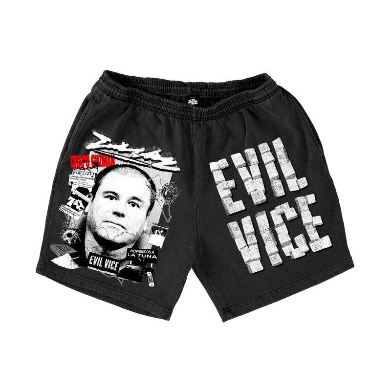 EVIL VICE CHAPO SHORT BLACK (S25-38)