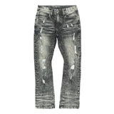 MAKOBI  PREGO JEANS (BLACK WASH) M1900