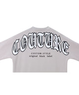 Men Black Label "COUTURE" Oversize T-Shirt