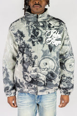 R.STONE - ANGELS TAPESTRY PUFFER JKT