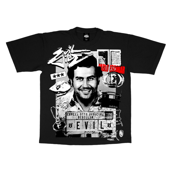 EVIL VICE PABLO TEE BLACK (S25-23)