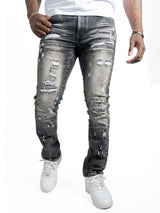 MAKOBI BIONCO JEANS BLACK WASH (M1753)