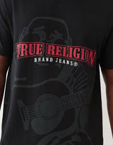 BUDDHA SHADOW LOGO TEE (JET BLACK)