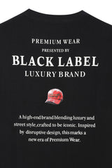 Men Black Label "PREMIUM" T-Shirt (BLACK)