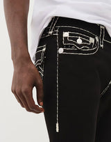 RICKY SUPER T STRAIGHT JEAN (Body Rinse Black) 105820