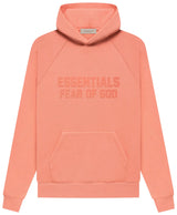 Fear of God Essentials Hoodie 'Coral'