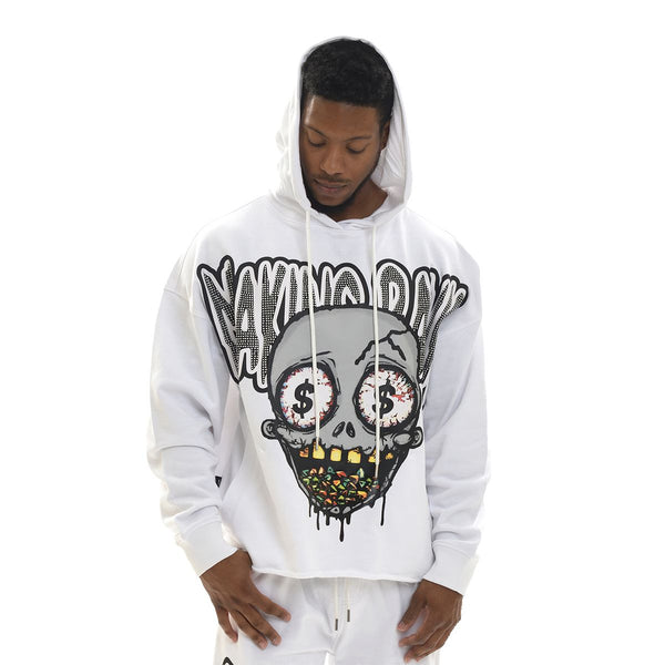 Making Bank Cropped Hoodie