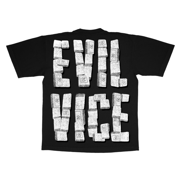 EVIL VICE CHAPO TEE BLACK (S25-09)