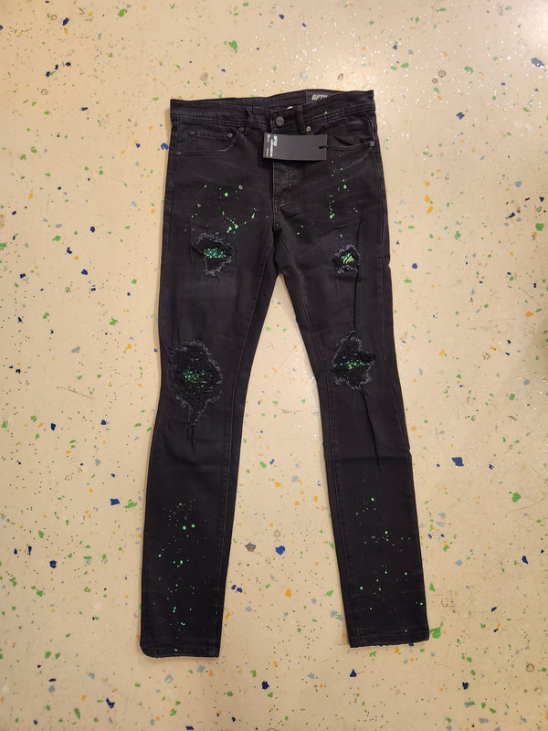 GH DWAYNE BLK DENIM