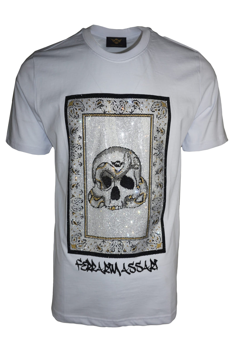 BANDANA SKULL GOLD