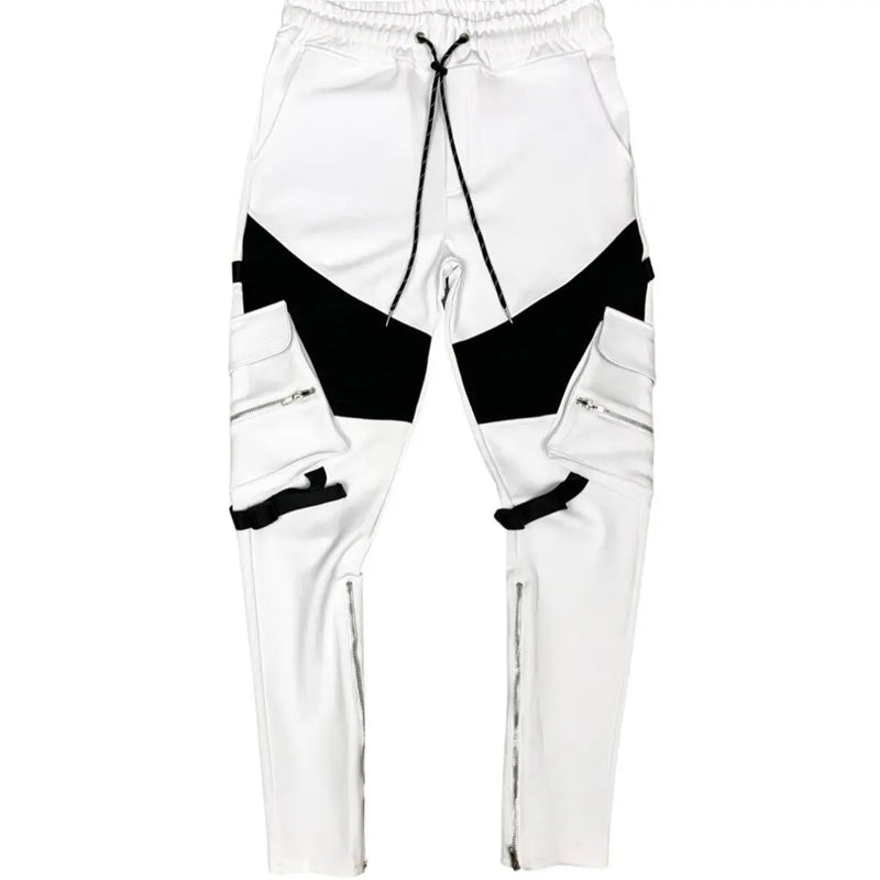 STACK TRACK PANTS (MT103 WHITE)