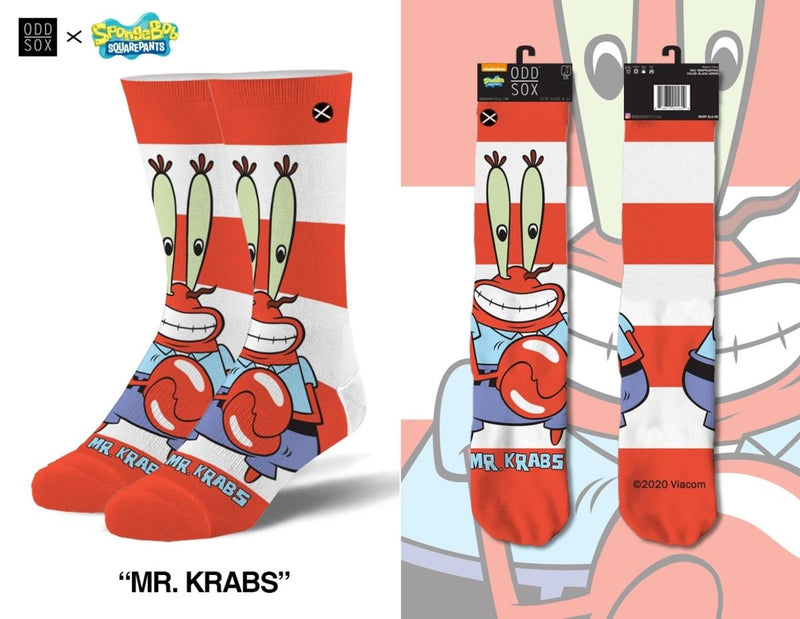 Mr Krabs - Mens Crew Straight